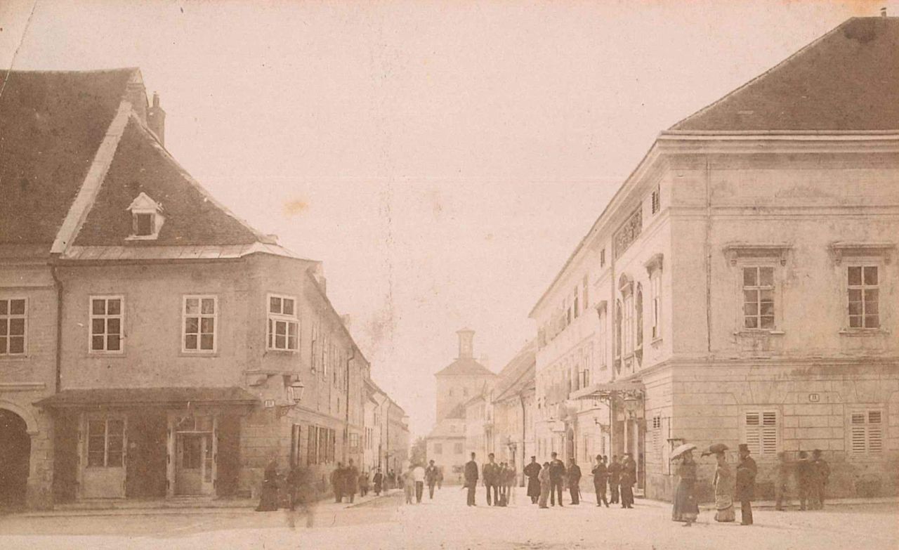 Gospodska ulica (današnja Ćirilometodska) 1880. godine